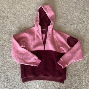 Outdoor voices halfzip megafleece hoodie